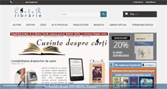 Desktop Screenshot of librariacarter.ro