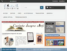 Tablet Screenshot of librariacarter.ro